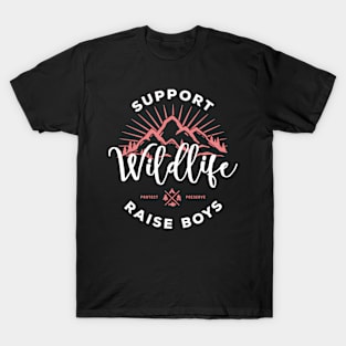 Support Wildlife Raise T-Shirt